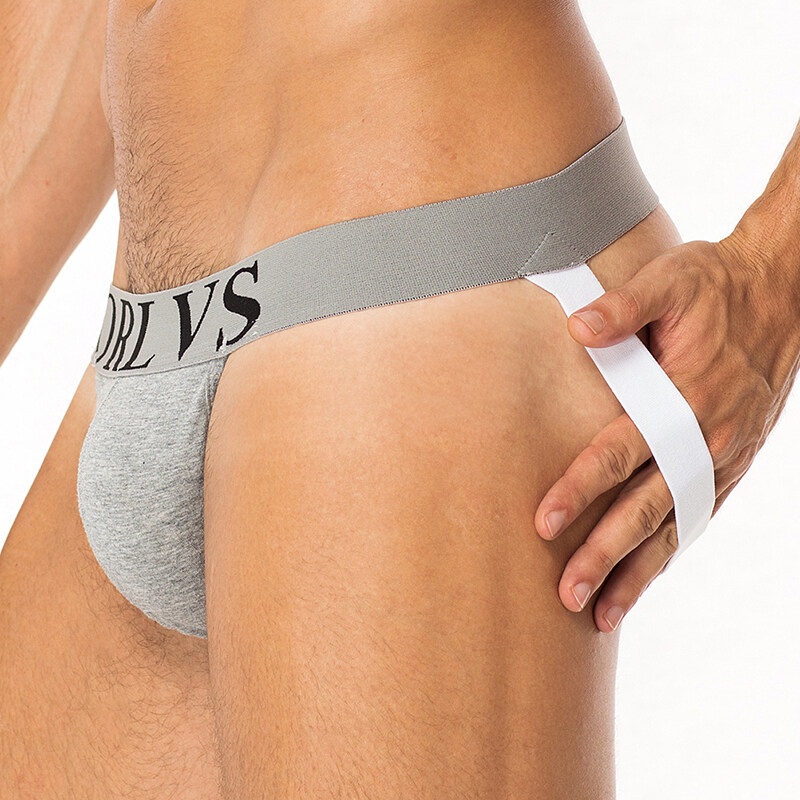1 Quần Lót Lọt Khe In LOGO Jockstrap Thời Trang Nam Gợi Cảm OR131