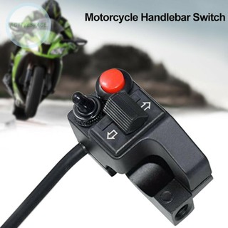 ⚡READYSTOCK⚡Handlebar Switch Motorcycle Accessories Replacement Waterproof 10A 7/8inch