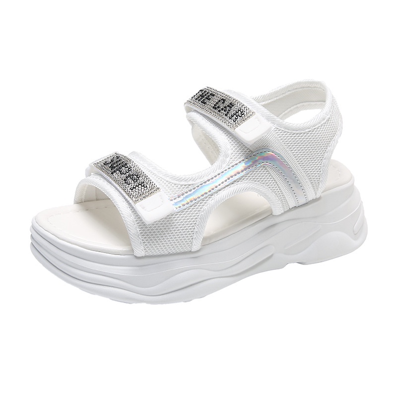 FEIJIANU dép sandal nữ giày sandal nữ dép đế cao đi biển Thoải Mái Xinh Xắn 30Z230725010