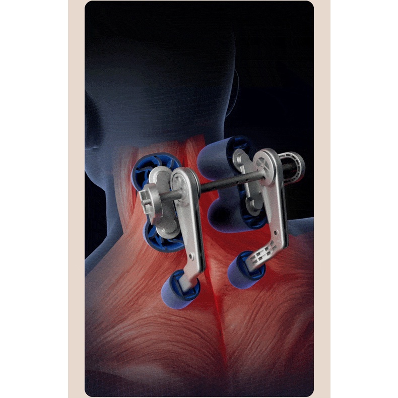 Khăn Choàng massage Cổ Vai Hình Thang Nâng Tại Nhà Đa Chức Năng