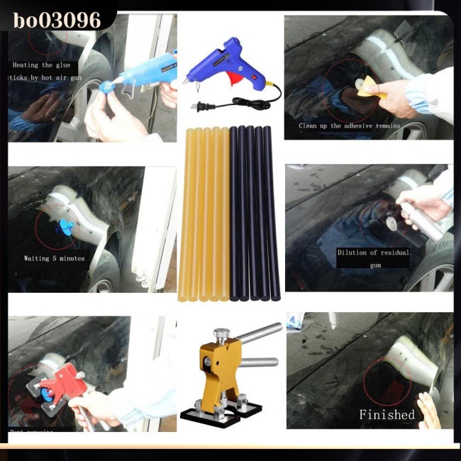 10 Que Keo Dán Sửa Vết Lõm Xe Hơi Chuyên Dụng 7X20Mm