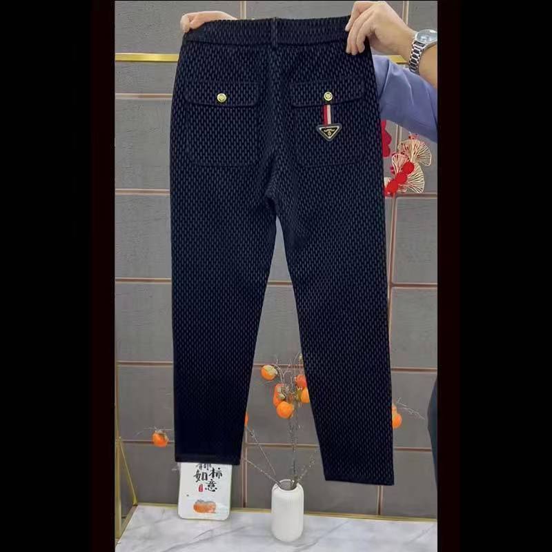 Quần Dài Nam Ca Rô Ca Rô Phong Cách Retro