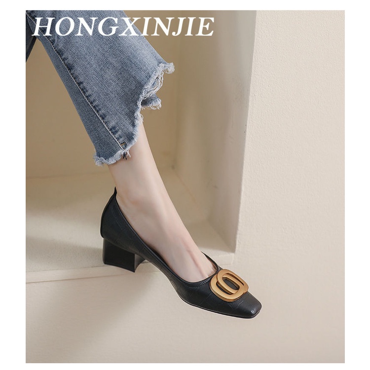 HONGXINJIEgiày nữ giày cao gót nữ  2023 HOTSALE Xu hướng thời trang 072401