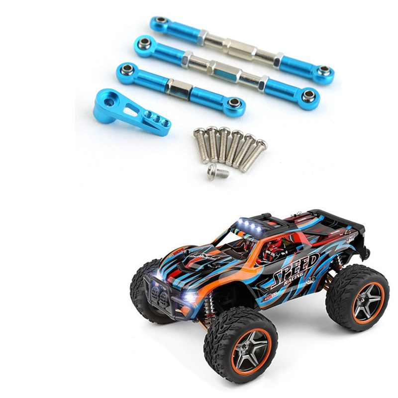 Thanh Kéo Tay Lái Trước Bằng Kim Loại Cho Xe Hơi wltoys 104009 Phụ Kiện Nâng Cấp 12402-a rc Màu Xanh Dương Cho Xe Hơi
