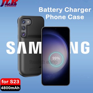 [JLK] 5000mAh Portable Battery Charger Case for Samsung Galaxy S24 S23 S22 S21 S20 Plus Note 20/10 Ultra 14/13/12/11 Pro XS XR Max SE 2022 6/6S/7/8 Mate 40/30 P40 Pro X50 Bank Power External Mobile Phones Fast Charging Cover