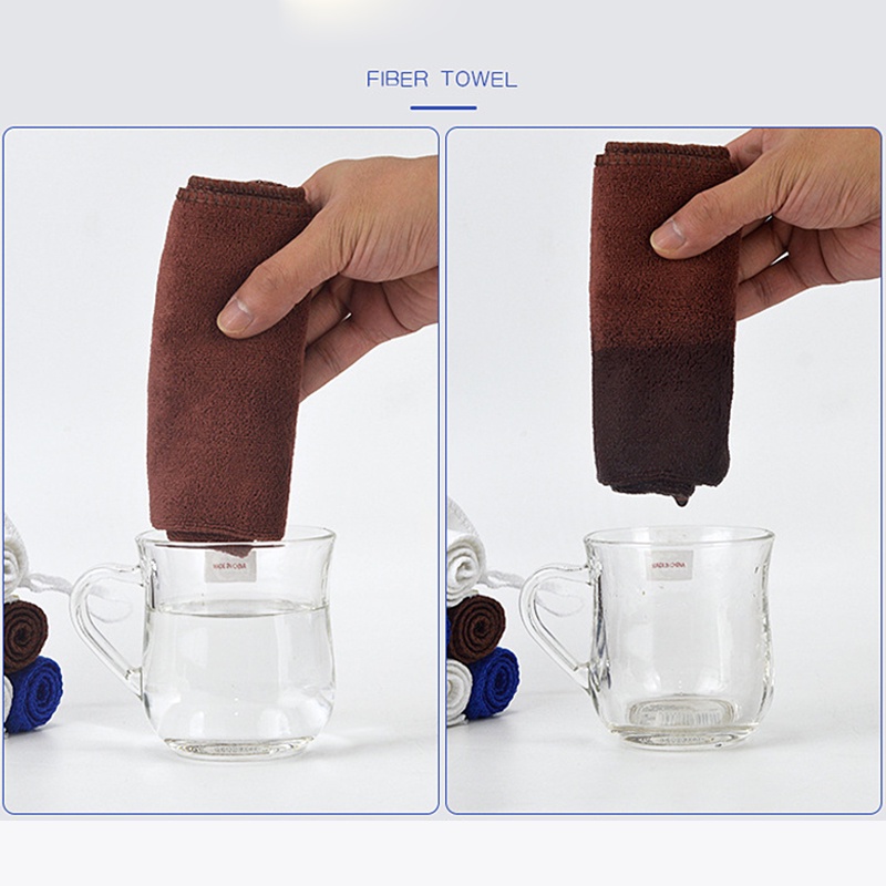 Khăn lau microfiber mềm mịn không rụng lông thấm hút nước tốt chuyên dụng lau rửa xe hơi, ô tô.xe máy