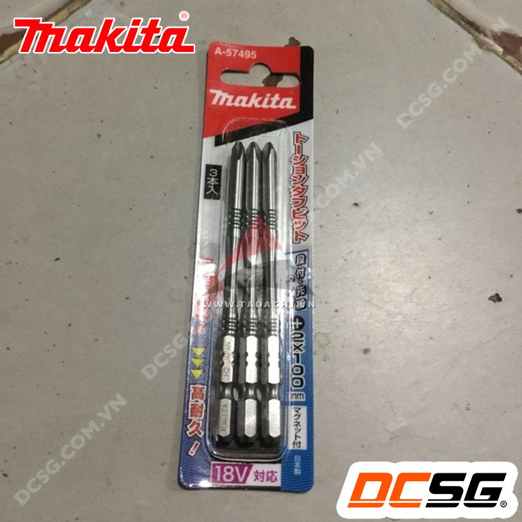 Vít bake 1 đầu PH2 x 100mm MAKITA A-57495 (01 mũi) | DCSG