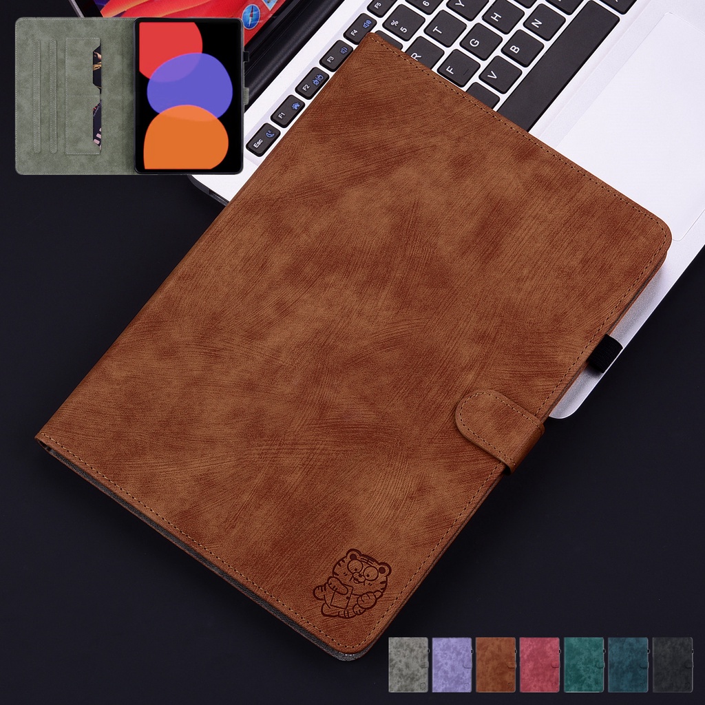 Bao Da PU Máy Tính Bảng Nắp Lật Cho Xiaomi Mi Pad 6 11 2023 Mipad 6 Pro 2023