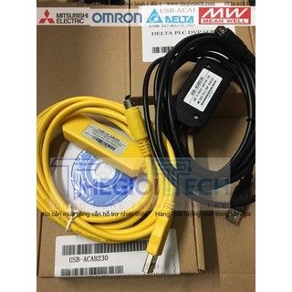 Cáp lập trình plc delta usb dvp 232, usb-acab230 usbacab230 usb rs232 acab230 acab215 cổng tròn