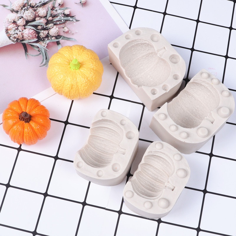 Khuôn Silicone Làm Bánh Hình Bí Ngô Halloween