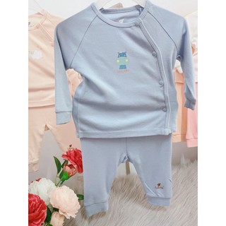 [Lullaby]Bộ dài tay nỉ mỏng.