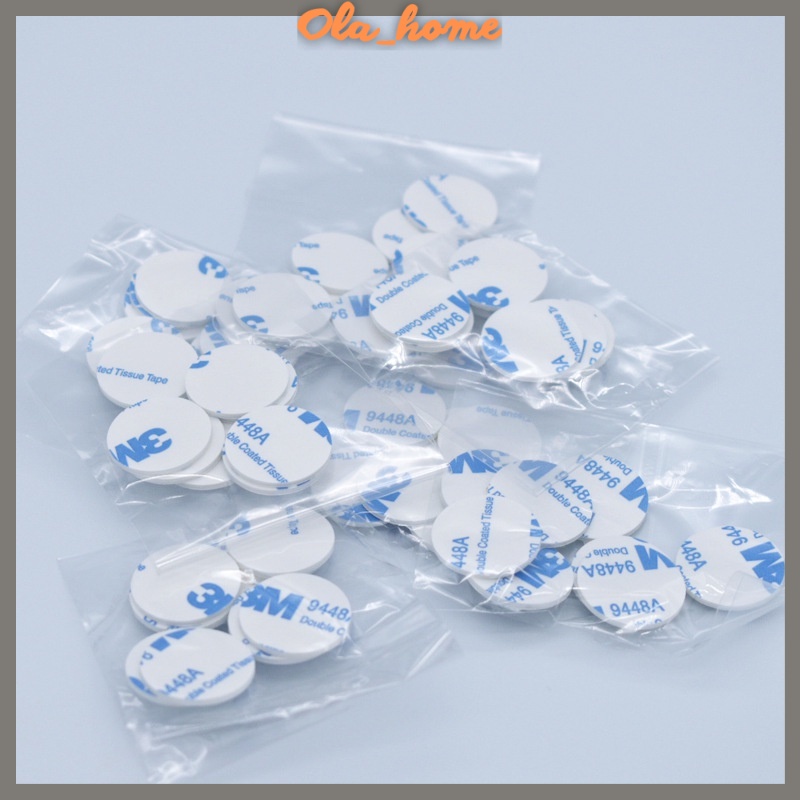 Miếng dán 3M với 2 mặt siêu dính, gắn giá đỡ điện thoại trên ô tô, camera hành trình