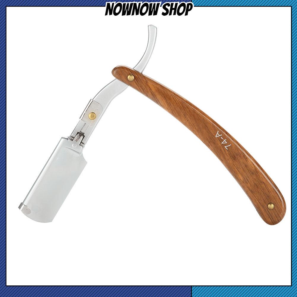 NOWNOW SHOP Dao cạo râu thẳng cổ điển Công cụ cắt tóc trên khuôn mặt