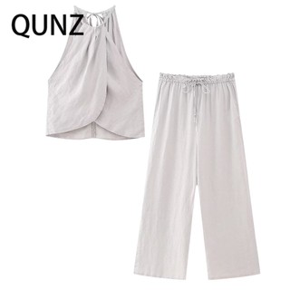Qunz Bộ Áo Hai Dây + Quần Thời Trang 3829
