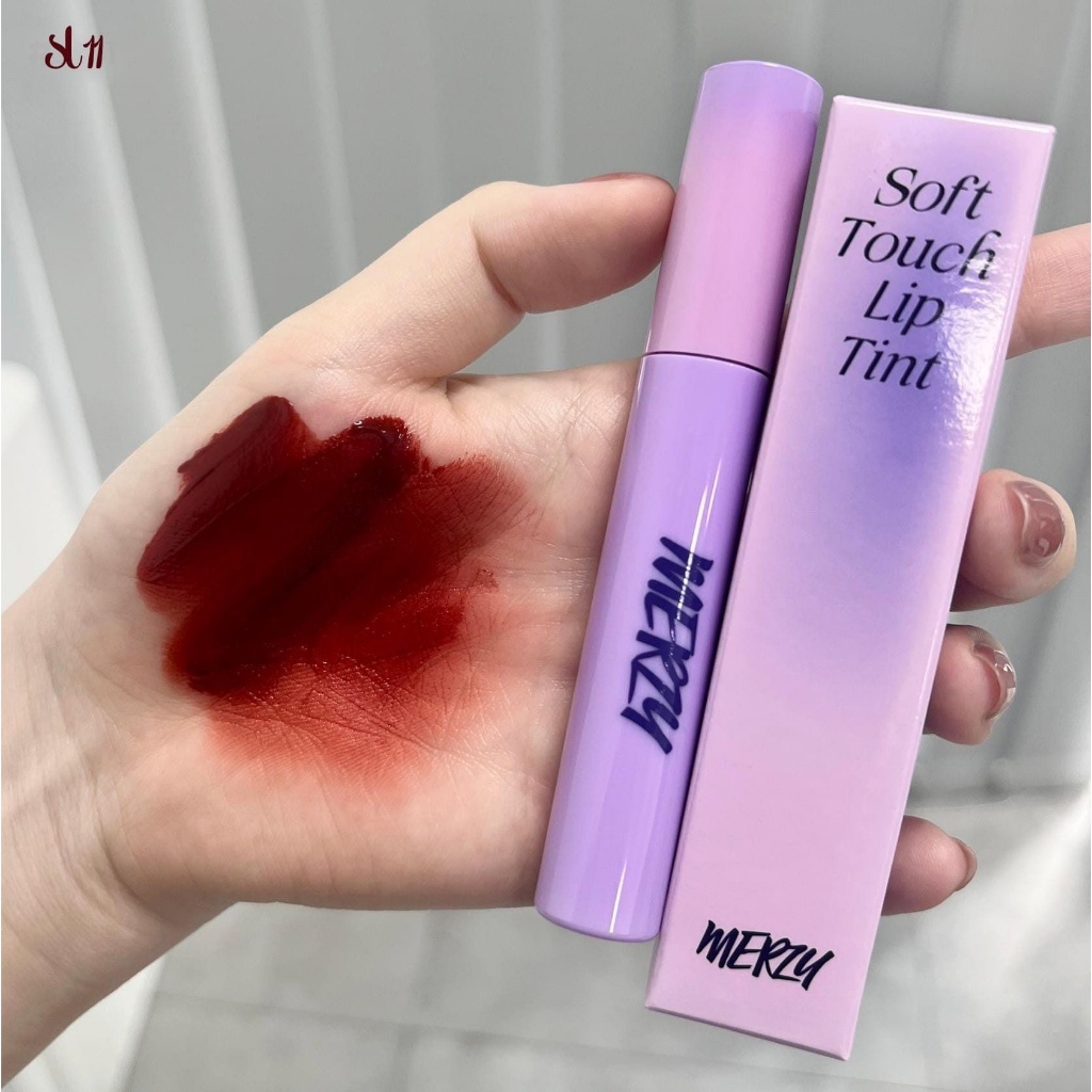 Son Kem Siêu Lì, Siêu Mịn Môi Hàn Quốc Merzy Soft Touch Lip Tint 3g
