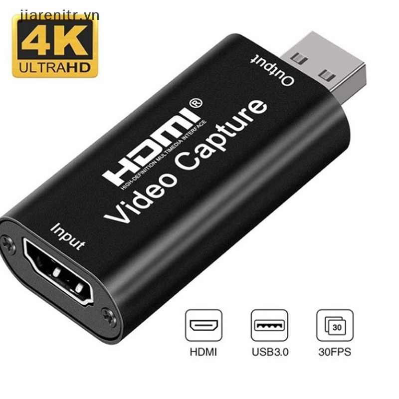 Card Ghi Âm Video Chuyển Đổi HDMI Sang USB 3.0 Độ Nét Cao 4K