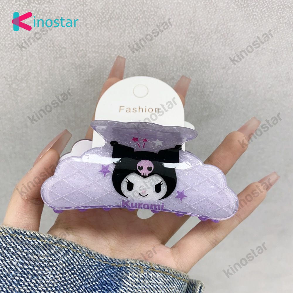 Kẹp Tóc Hoạt Hình Dòng Sanrio Của Nhật Bản Kurumi Dễ Thương Kẹp Tóc Lớn Lấy Trái Tim Bé Gái .