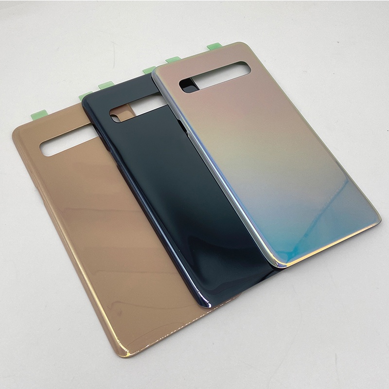Dành Cho Samsung Galaxy S10 5G Mặt Sau Kính Pin Thay Thế Cửa Phía Sau Nhà Ở Dành Cho Galaxy S10 5G G