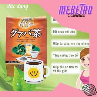 Trà Lá Ổi ORIHIRO Nhật Bản Gói 60 Túi