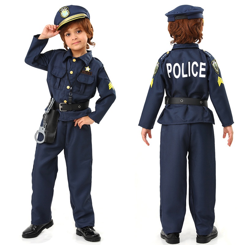 Bộ Trang Phục Hóa Trang Cảnh Sát Dịp halloween Cho Bé