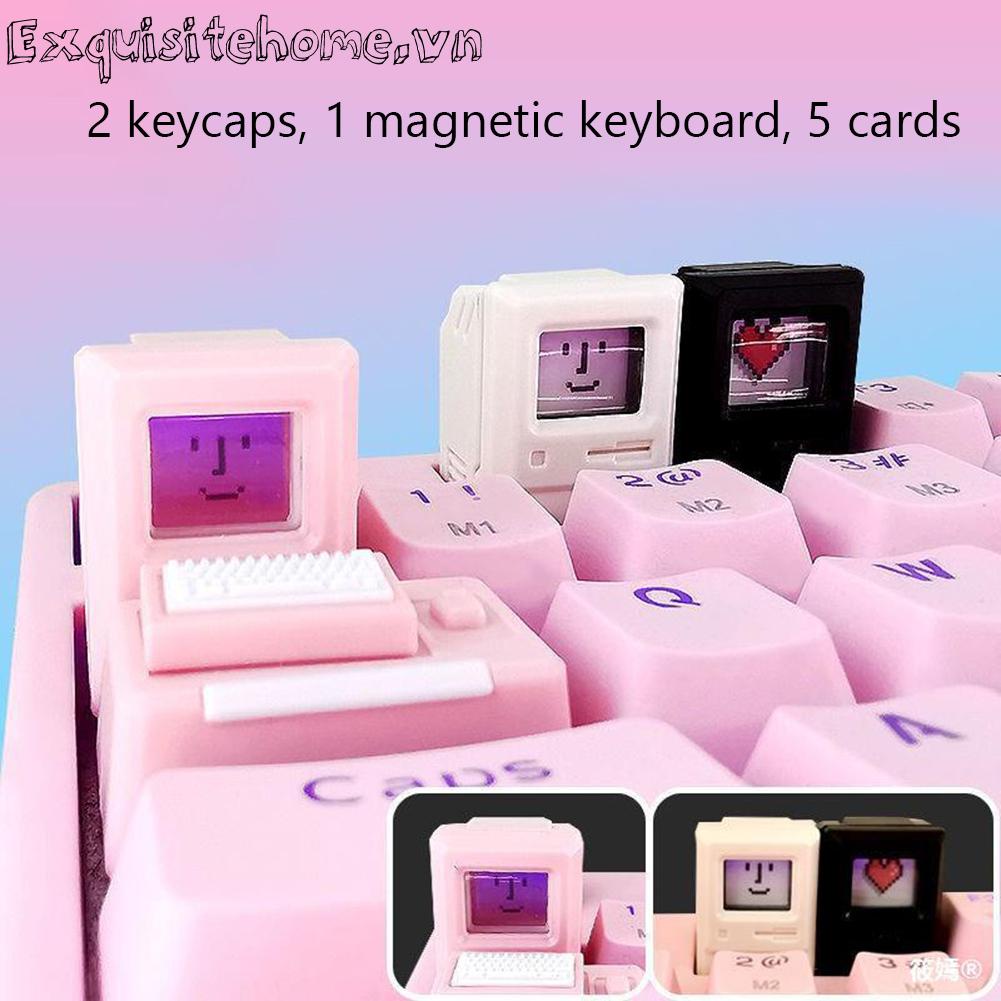 80s retro personalized classic esc 1.5u tab key cap kits cho bàn phím cơ