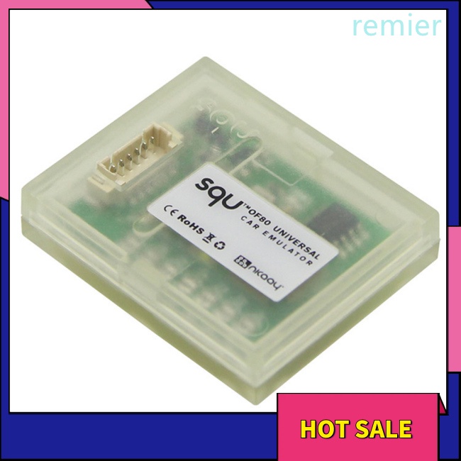 Re squ of80 universal car emulator hỗ trợ immo / seat occupancy sensor / chương trình tacho