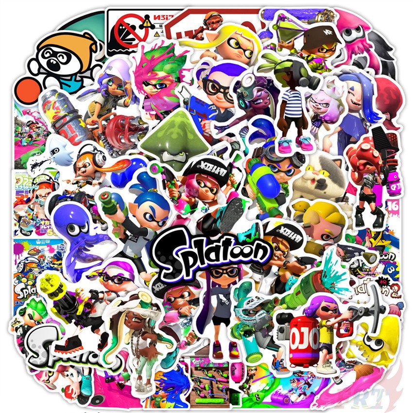 50pcs/m ❉ Splatoon loạt 02 dán ❉ Diy fashion doodle decals stickers