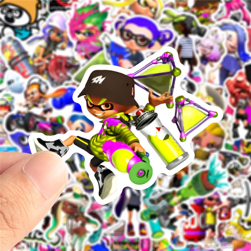50pcs/m ❉ Splatoon loạt 02 dán ❉ Diy fashion doodle decals stickers