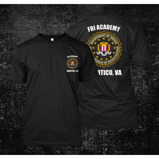 Fbi academy custom mens black tshirt tee