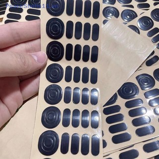 Peaceshells 1set black mouse feet skates pads for logitech g102 g304 mouse foot pad non-slip sticker.
