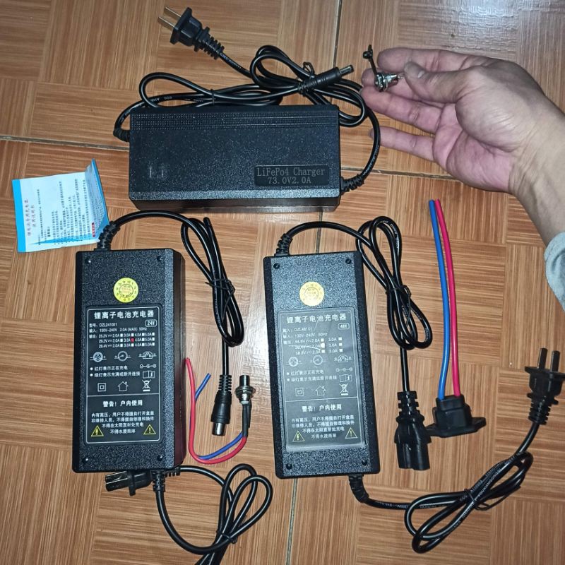 Sạc pin LiFePo4 cho hệ 8s 24V - 16s 48V - 20s 60V