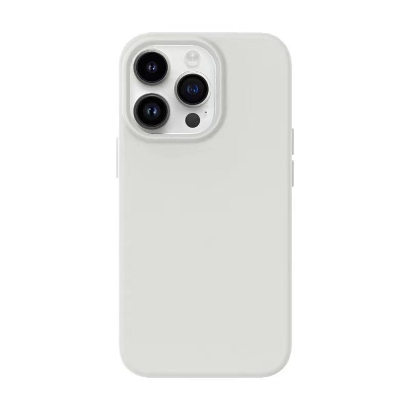 Thích hợp cho iphone 14promax vỏ điện thoại silicon lỏng 15 pro max màu rắn full cover 15ultra magnetic hút toàn bộ vỏ bảo vệ