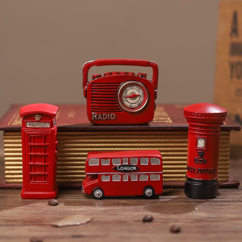 Đồ trang trí nhà theo phong cách retro bắc âu cho phòng khách, máy tính để bàn, phòng ngủ, đồ trang trí nhỏ, bằng nhựa, trưng bày tủ rượu