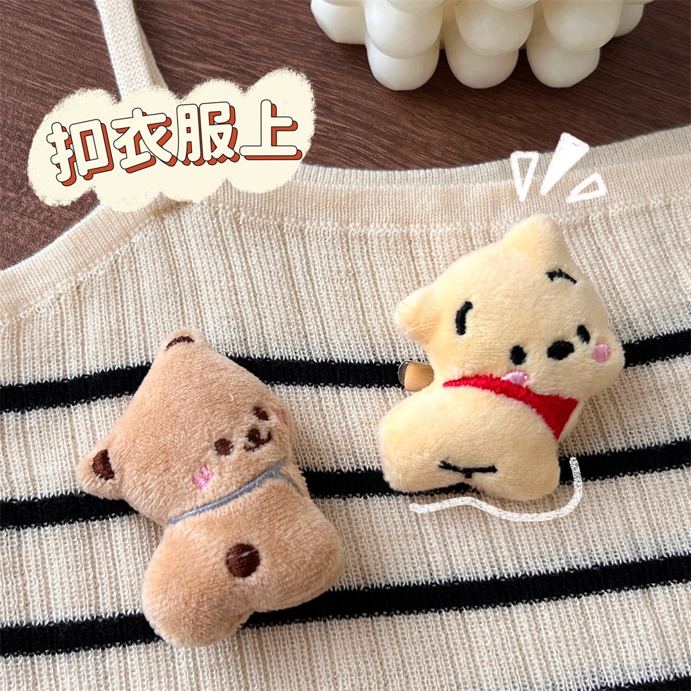 Dễ Thương Kẹp Tóc Hình Thú Nhồi Bông Đáng Yêu