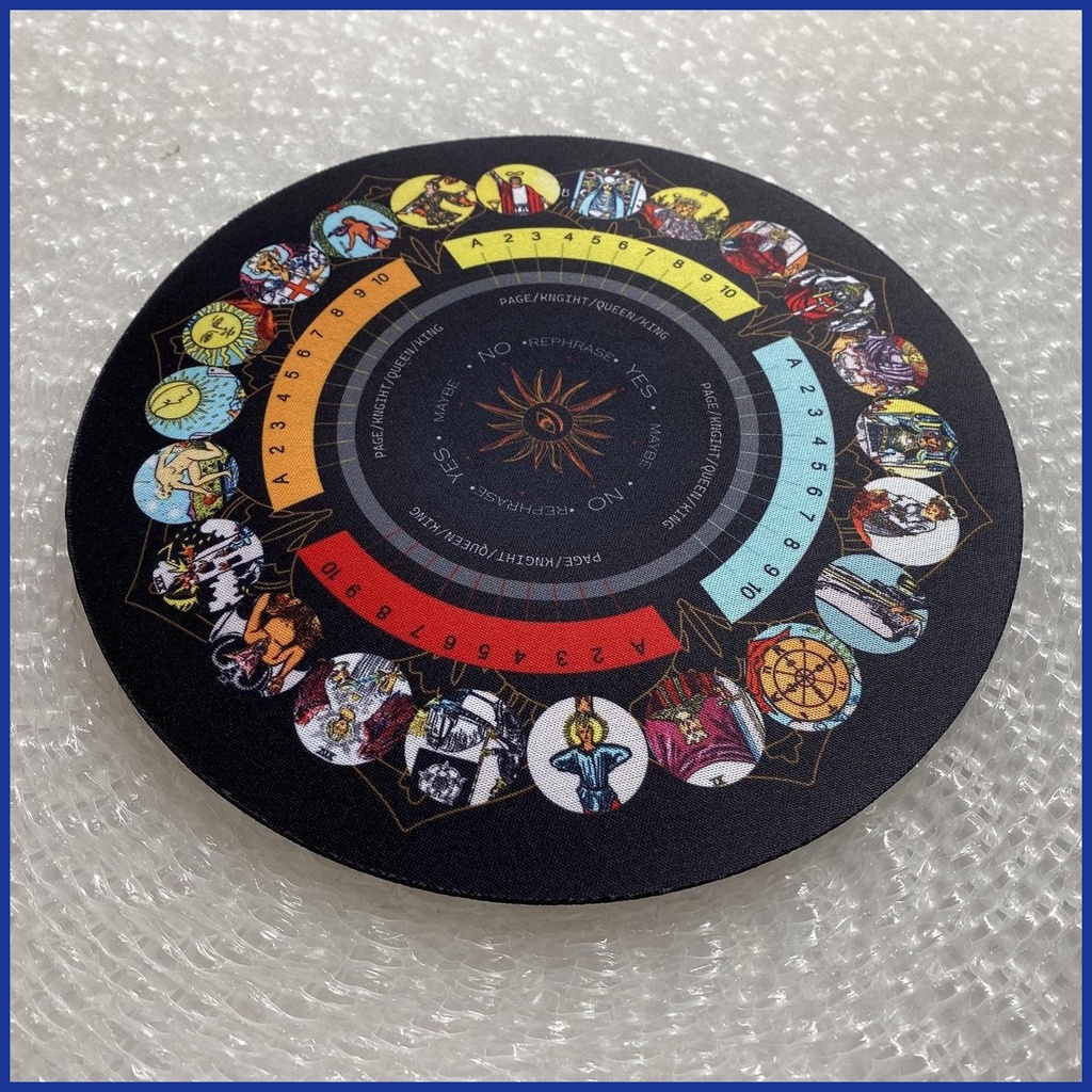 Bói toán mat tarot card khăn trải bàn con lắc siêu hình ban con lắc unqiue món quà phù thủy để chữa bệnh tâm linh aiavn aiavn