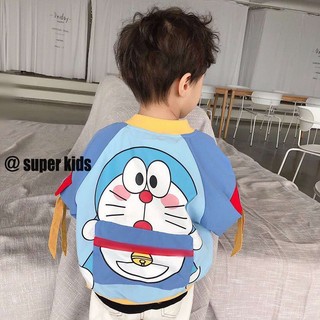 SUPER KIDS Bé trai và bé gái áo khoác thường áo khoác trẻ em áo khoác bóng chày hàng đầu