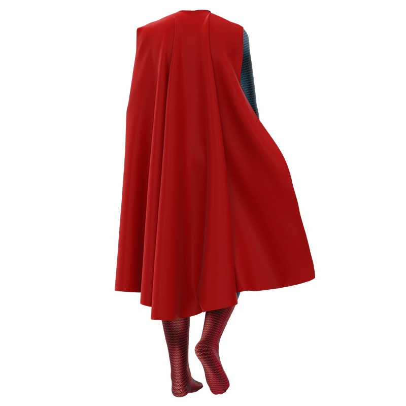 Halloween steel body cos suit trẻ em người lớn siêu nhân anh hùng bodysuit clark kent bodysuit performance suit