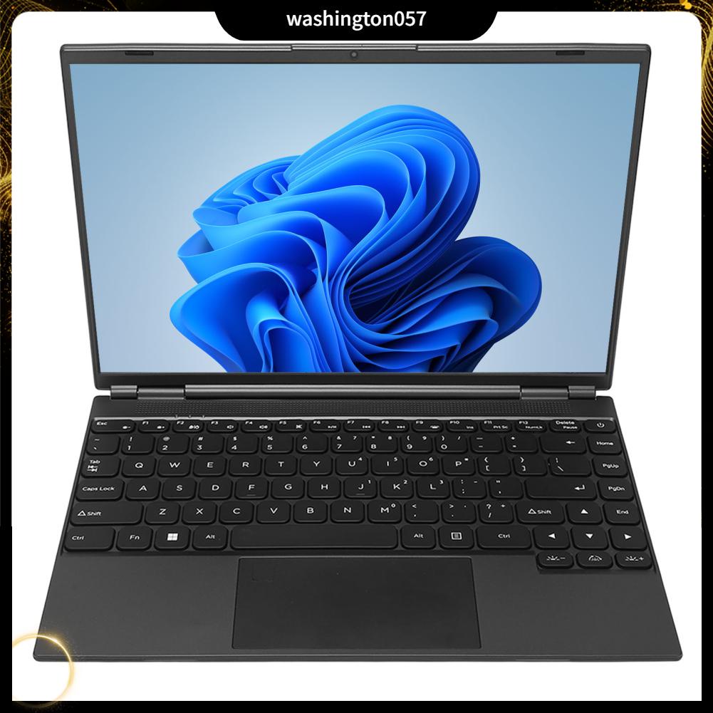 Washington057 Laptop 14 inch Bluetooth 4.2 16GB RAM Portable Độ phân giải 1920X1200 cho Windows 11 100‑240V