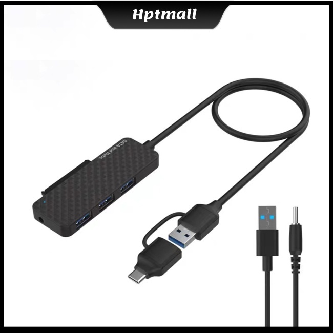 Bộ chuyển đổi usb c / usb a sang sata ổ cắm cáp ngoài ssd / hdd-miễn phí truyền usb3.0 5gbps với chỉ báo trạng thái cho