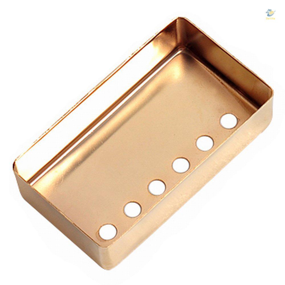 3elife 2 cái humbucker guitar pickup cover 50mm + 52mm cực khoảng cách kim loại lp guitar cổ pickup bìa cho guitar điện