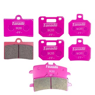 Đĩa phanh xe máy màu hồng cho 82mm gắn xuyên tâm rpm adelin frando hf6 f101 phanh caliper pad
