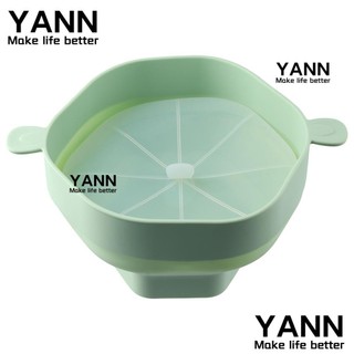 Yann1 popcorn maker, silicone popper có thể thu gọn, dụng cụ làm bánh popcorn popper có nắp chất lượng cao