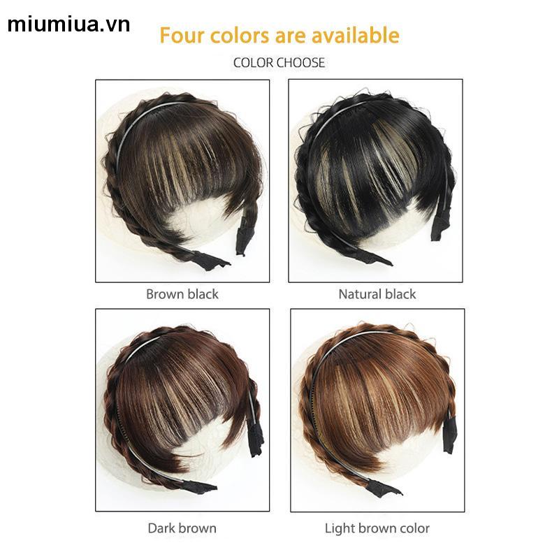 miumiuaBờm mái thưa hàng đẹp không lộ phím bấm