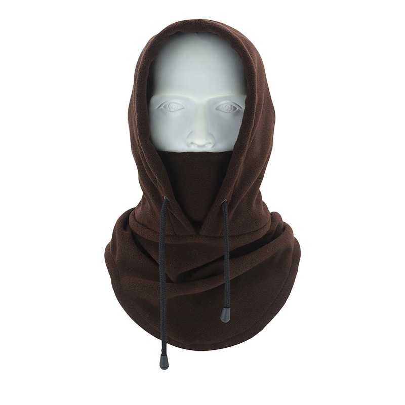 Fancy Mới Mũ Trùm Đầu Thể Thao Mùa Đông Chống Gió Giữ Ấm Có Đệm Lót Vải Lông Đi Xe Đạp Trượt Tuyết Ngoài