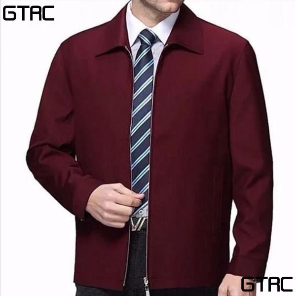 Áo Khoác Mỏng Có Nút Thời Trang Xuân Thu Cho Người Trung Niên 5 Tuổi KQDT