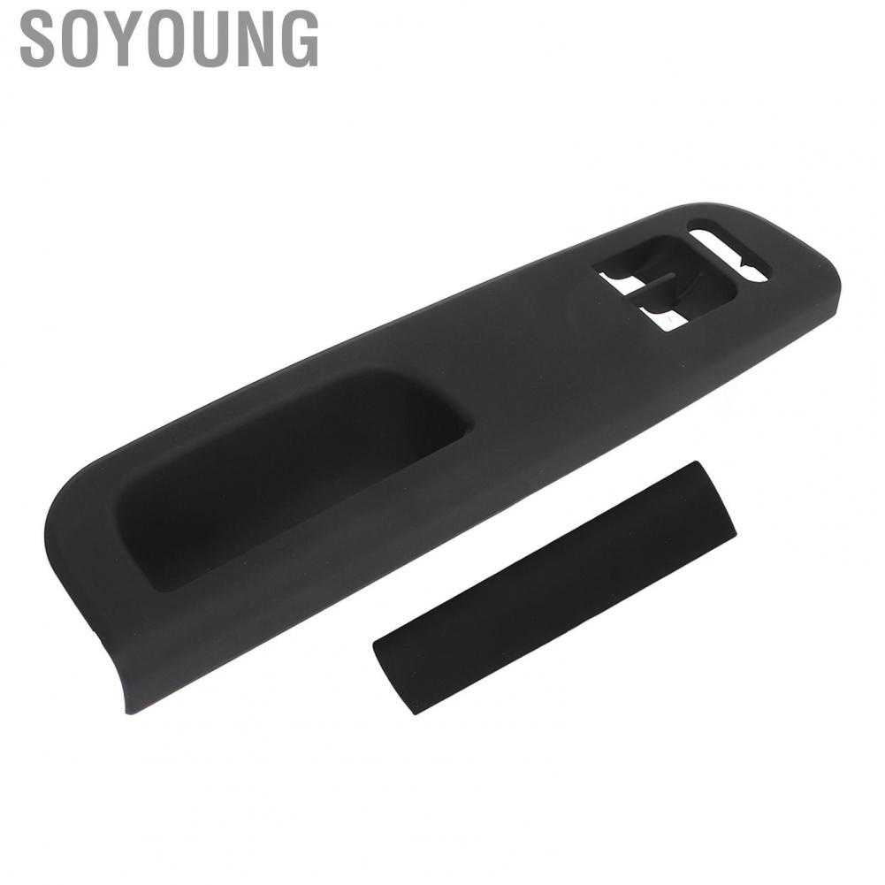 Soyoung 3B0867175  Easy Installation Door Window Switch Bezel Crack Resistant ABS Plastic Comfortable Touch Feeling for BORA MK4 2 LHD Car