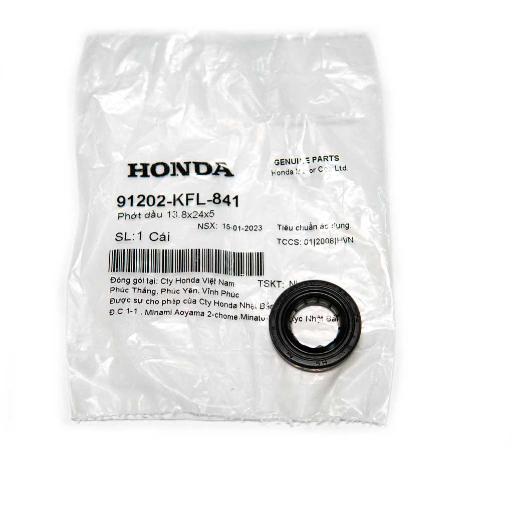 Phớt dầu 13.8x24x5 ( phớt giò đạp ) Honda Việt Nam