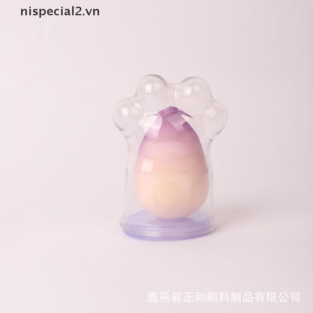 Hộp Mút Trang Điểm Hình Móng Vuốt Mèo Cho Nữ