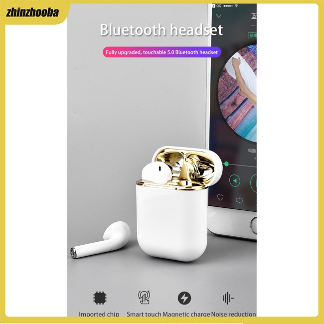 Tai Nghe Không Dây Bluetooth 5.0 i99 Tws Kèm Hộp Sạc Điện Thoại
