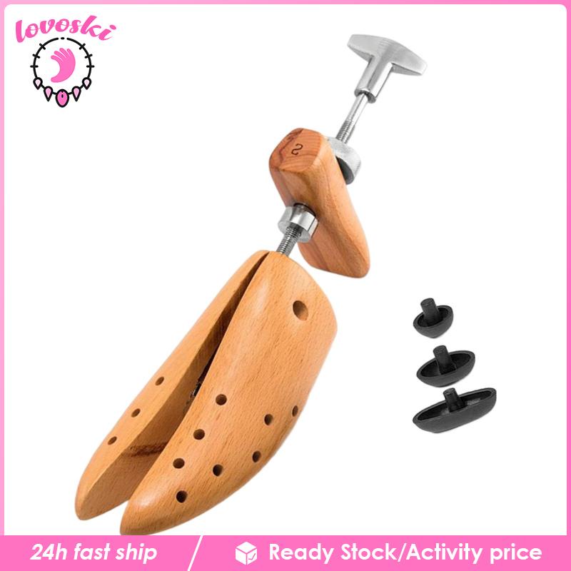 [Lovoski] Dụng Cụ Làm Giãn Giày Bốt Đế Bằng Bằng Gỗ Chuyên Nghiệp Bền Bỉ